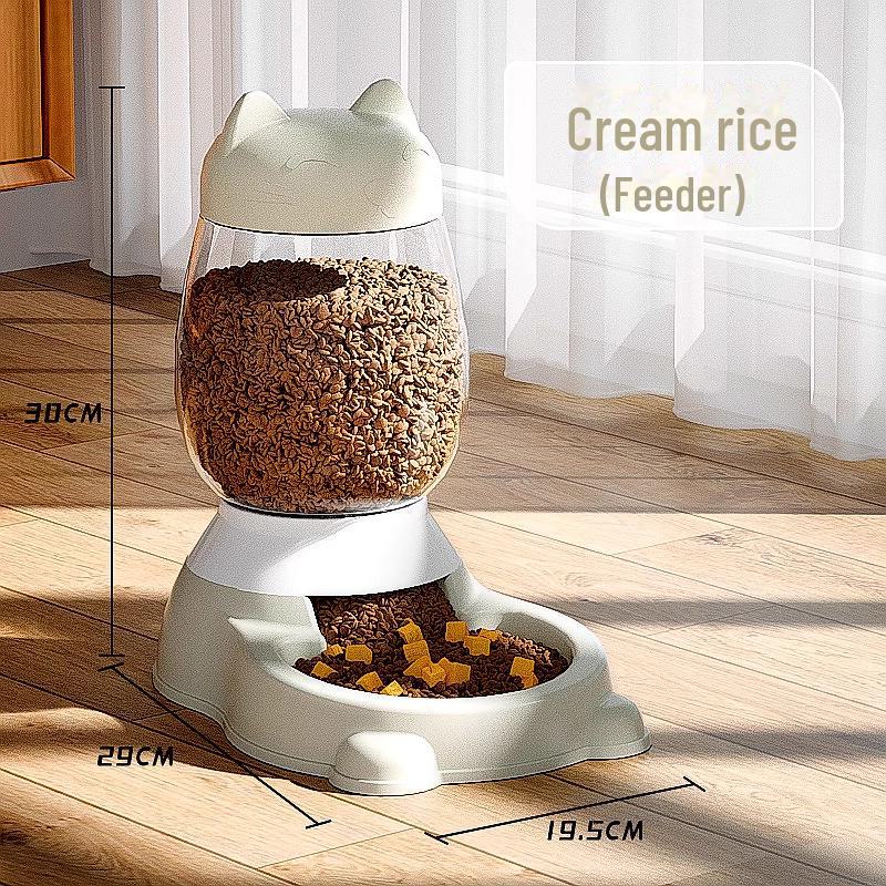Автоматический поилка с кормушкой для кошек и собак