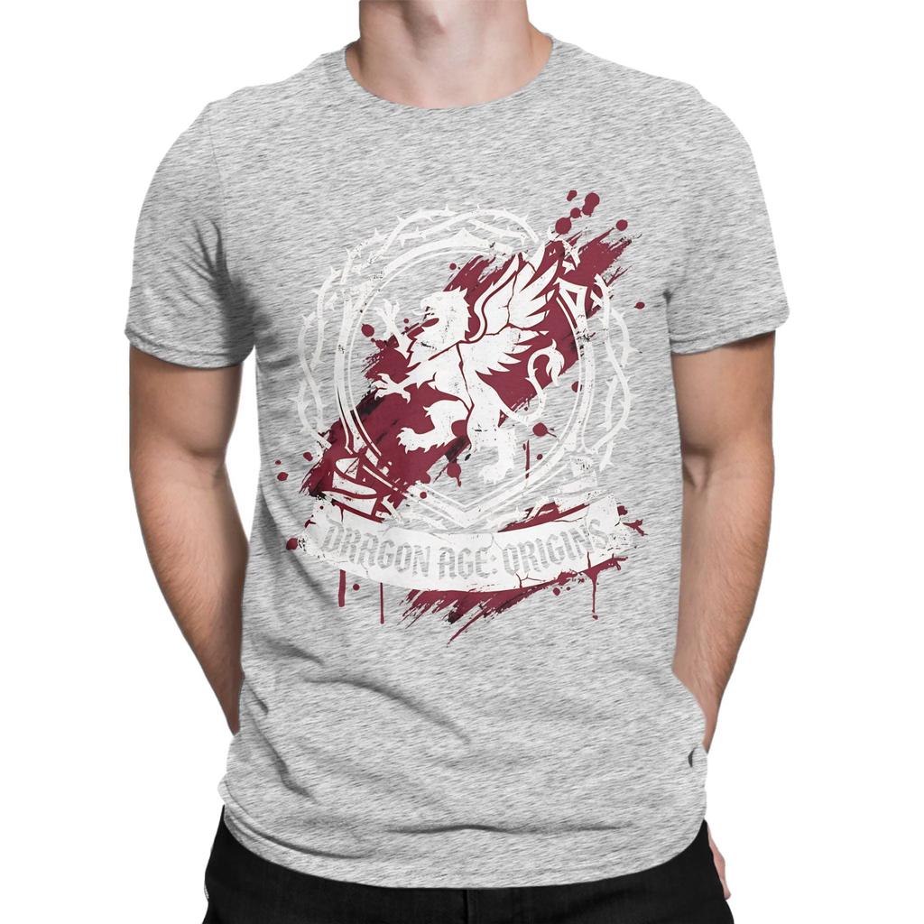 Origins Hero Of Ferelden Grey Warden Oath Funny 100 Cotton Tshirt Dragon Age Tees Tops For Unisex