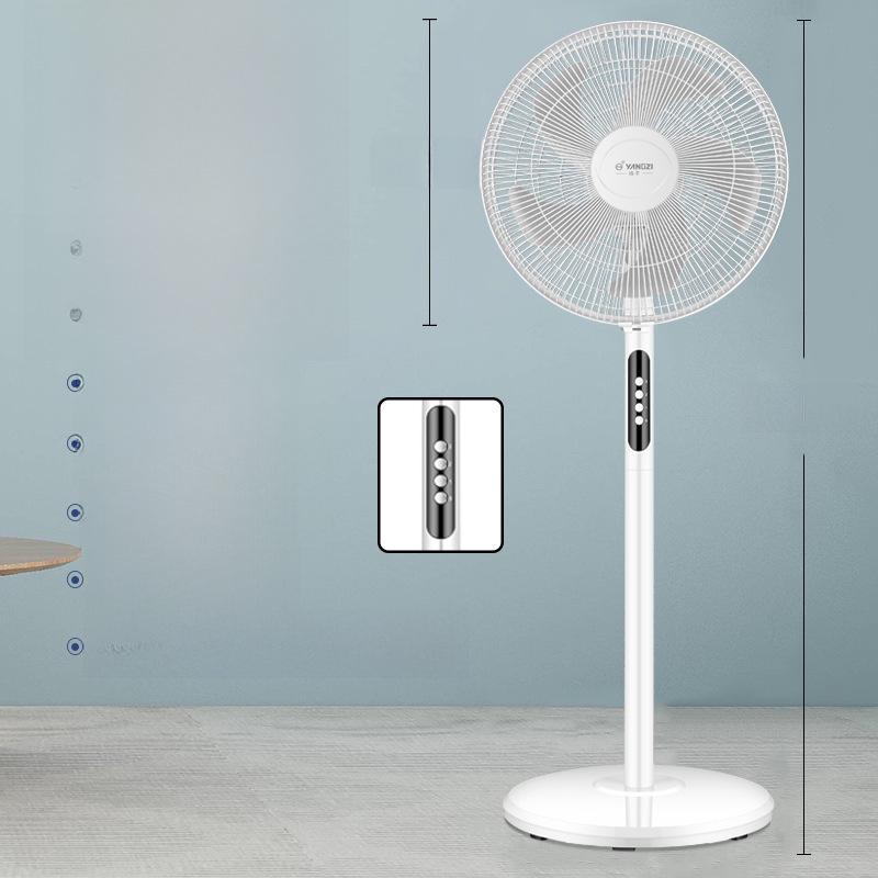 Вертикальный электрический вентилятор высокой мощности Yangzi с дистанционным управлением для дома, офиса или общежития.