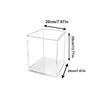 Acrylic Display Case with Door Collectibles Assemble Showcase Display Action Figures Toys Storage Organizing Desktop Storage Home Storage