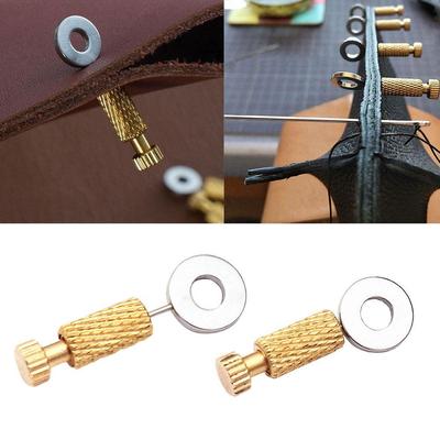 Инструмент для ручной работы из кожи DIY Фиксированное положение Наметочная игла Сшивание Замок Шов Край Кожа Швейное ремесло Расположен
