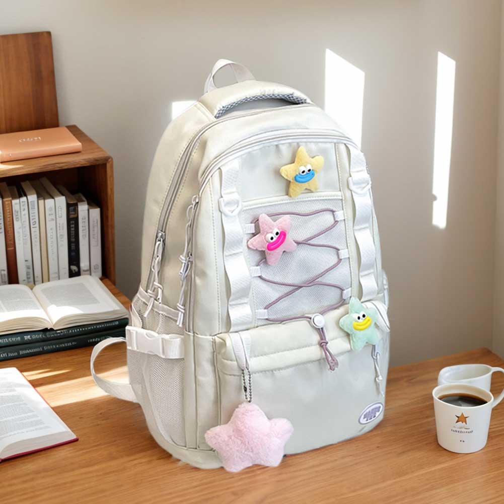 Рюкзак для женщин, многокарманный рюкзак, большой емкости, нейлоновый рюкзак на молнии для путешествий, поездок на работу и отдыха