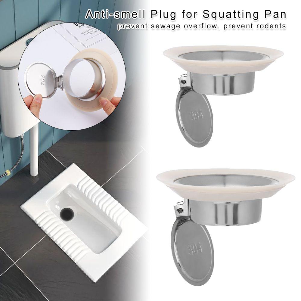 Bathroom Fitting Anti-smell Plug Toilet Deodorant Stopper Toilet Odor Stopper Anti-blocking Cover