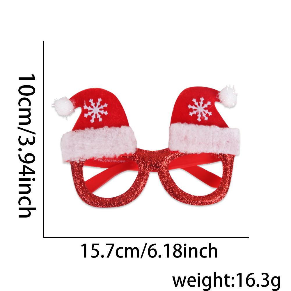 Christmas Party Eyeglass Frames: Santa, Snowman & Antler Designs for Kids