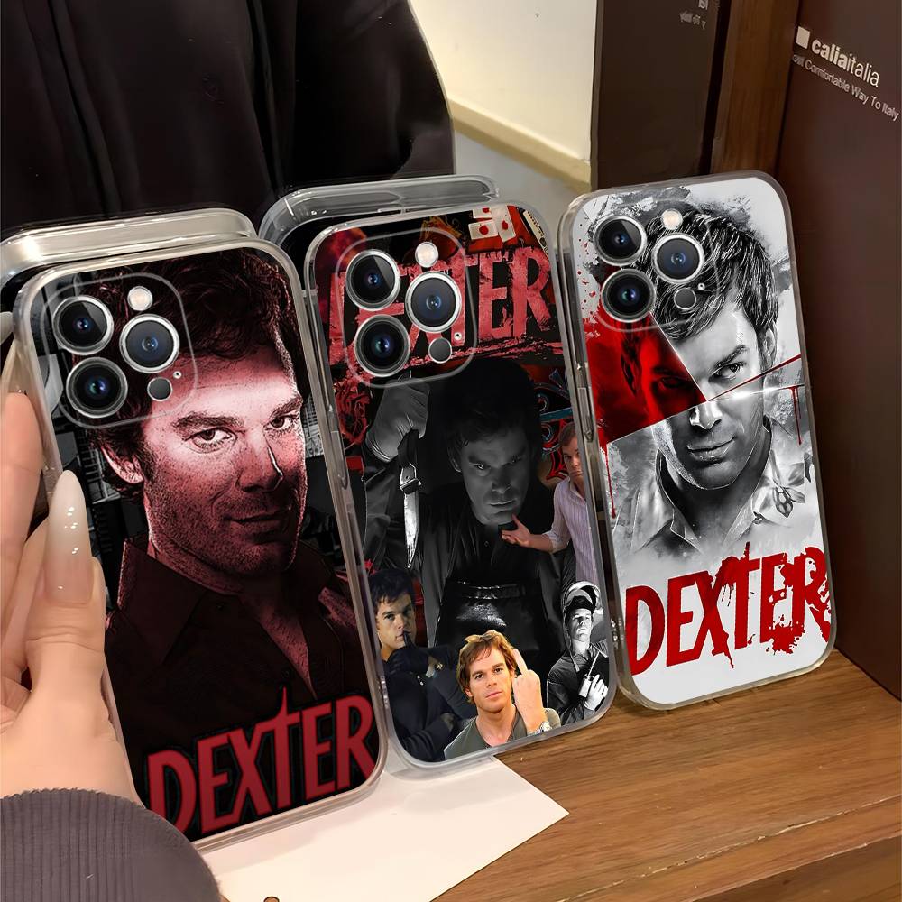 Movie D-Dexter For IPhone 17 16 15 14 13 12 11 Pro Max Plus Phone Case High End Silicone