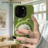 Phone Case: 2D Flat Samsung Galaxy A34 A35 M05 M06 S20 S22 S21 FE Plus 5G Protective Case, Frog Outfit with Little Duck, Perfect Christmas and Hallowe