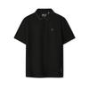 New WHITE Polo Shirts Men's Jet Black BK F11M533109F-BK