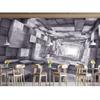 Modern Mural Gray And White Polygonal Geometric Wallpaper 3d Tunnel Wallpaper Living Room Bedroom Wallpaper