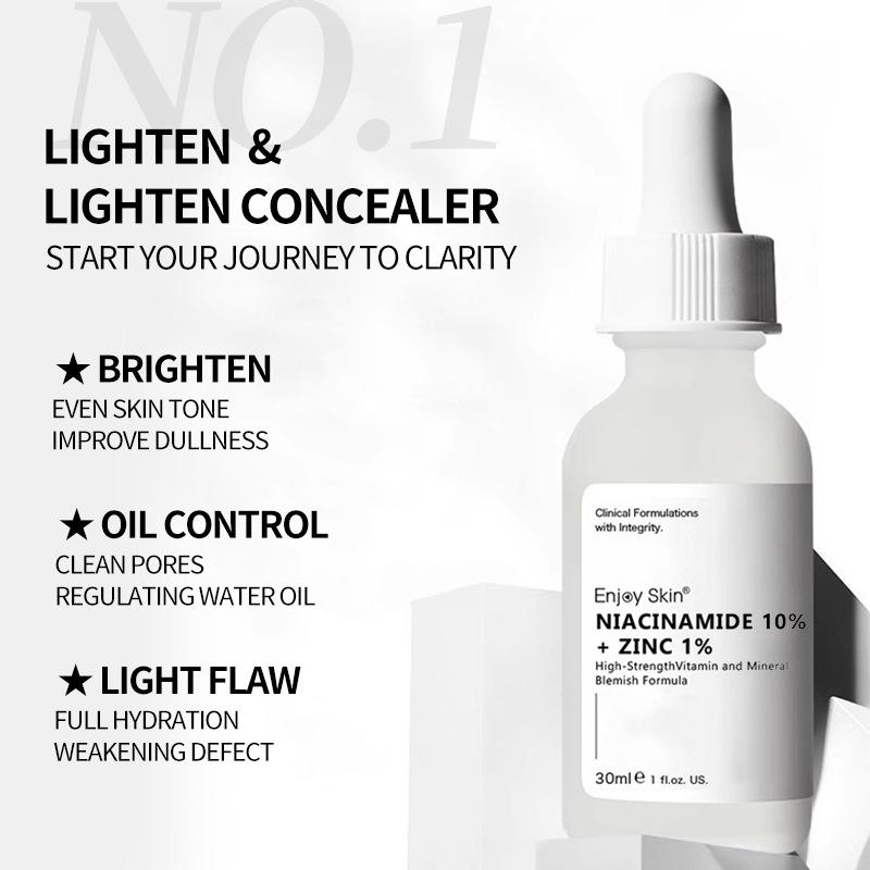 Niacinamide Serum 30ml 10% Brightening Moisturizing Facial Essence Treatment