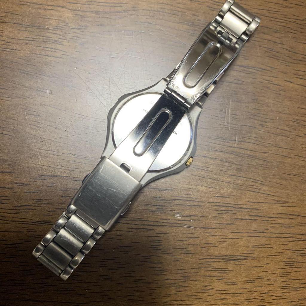[USED] Seiko SPIRIT Titanium Watch, Thin and Lightweight, Working