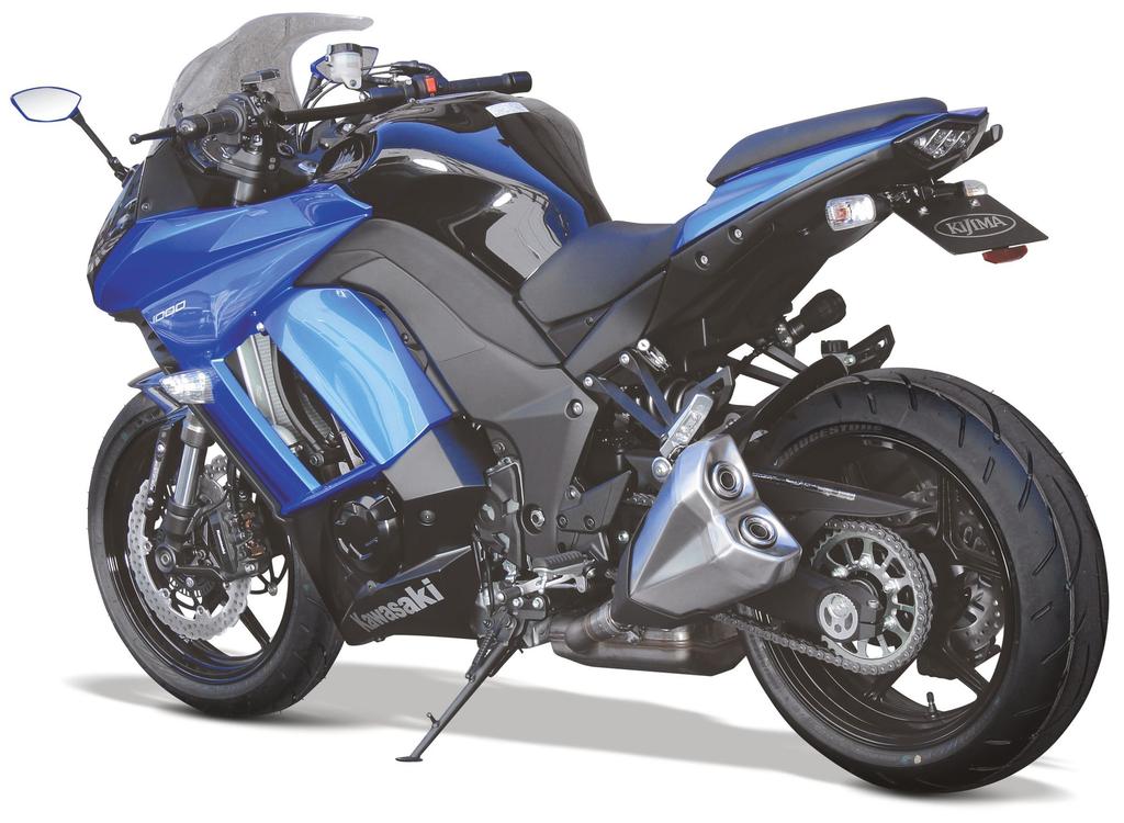 Детали велосипеда Kijima Stay Handle Mount Bar Steel Ninja 1000 Ninja 1000SX Black ('11-) ('17-) 22,2 мм 204-064