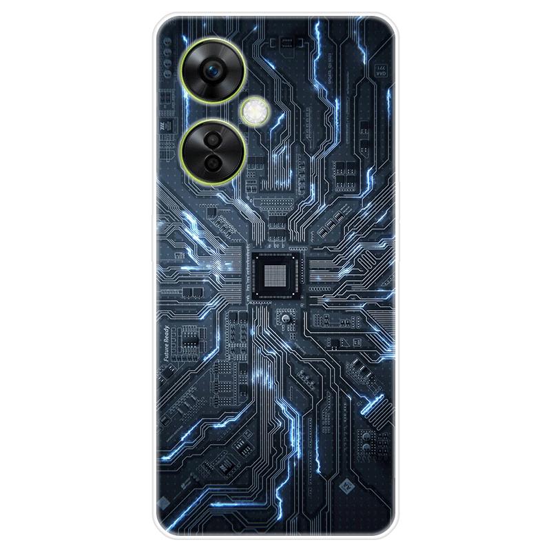 Для OnePlus Nord CE 3 CE3 Lite чехол Мягкая силиконовая задняя крышка Мультяшный чехол для телефона Модный