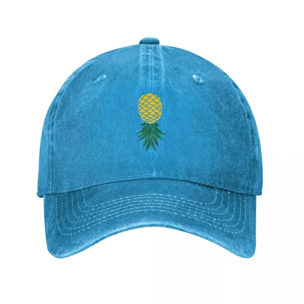 Upside Down Pineapple Shirt Baseball Cap golf hat genuine luxury caps Custom Cap derby hat Unisex Womens