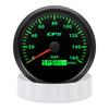 160MPH 110mm GPS Speedometer With GPS Antenna Speed Gauge Total Mileage Waterproof with 7 Colors Backlight for Car Boat Truc