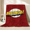Drama T The B Big B Bang T Theory Throw Flannel Throw Blanket Suitable for Sofa Living Room Bedroom