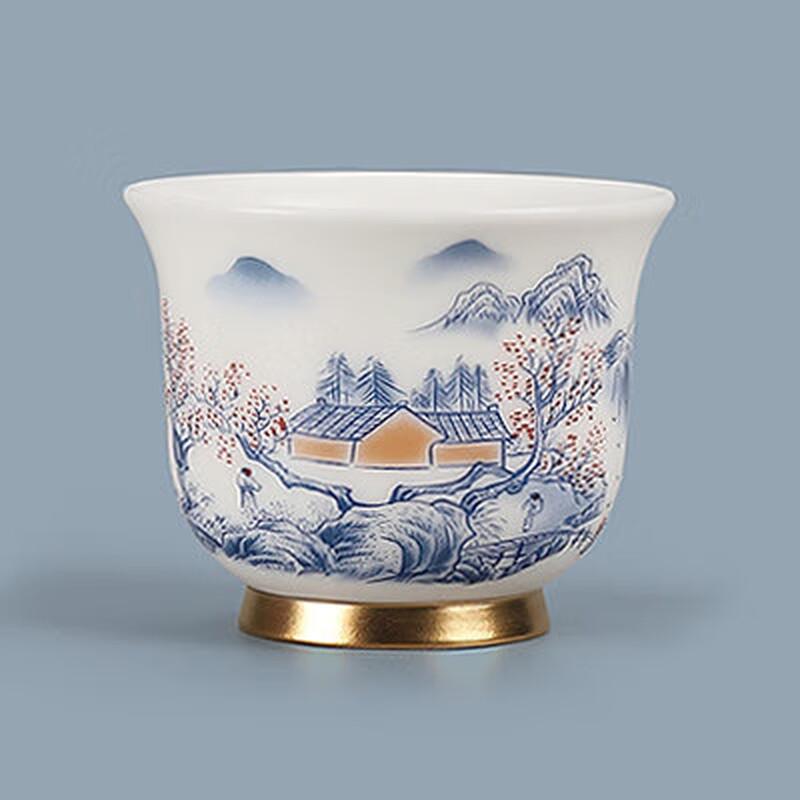 Chaxun Mutton-Fat Jade White Porcelain Master Cup