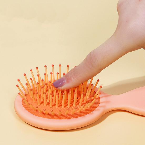 Расческа для волос с ультрамягкой щетиной, экономичная пластиковая щетка для распутывания волос, длинная расческа для влажной укладки, косметические принадлежности для вьющихся волос