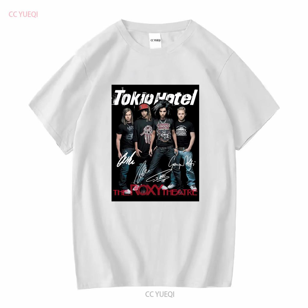 Редкая концертная футболка Tokio Hotel Винтаж Черная S 23xl Винтажная стираная Повседневный топ для ежедневной носки Модный Слегка графичный Стильный
