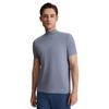 Men’s Modal Cashmere Silk Half-High Collar Short-Sleeve Top for Autumn/Winter