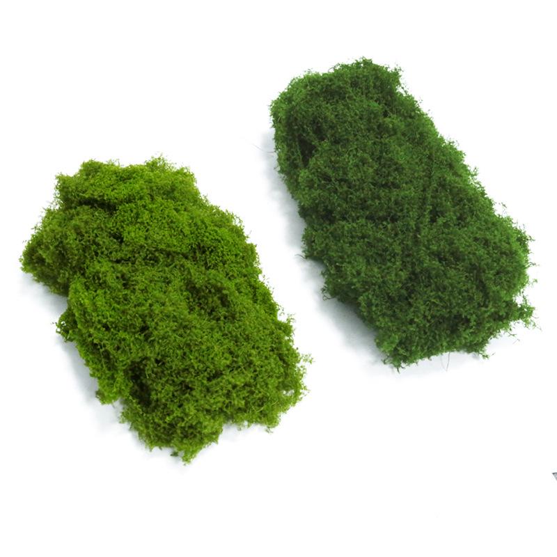 Искусственный мох, шелковистая трава, газон для ландшафтного дизайна и декора