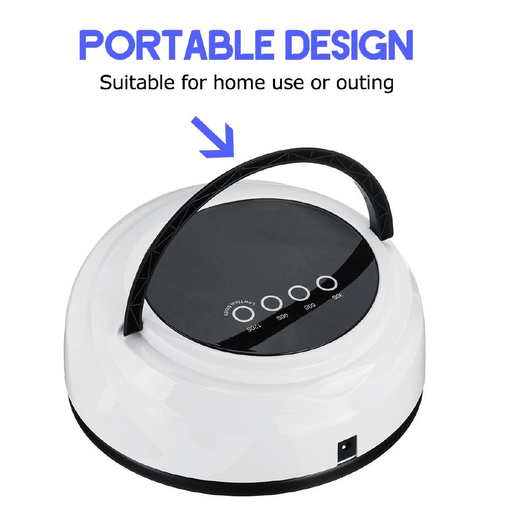 98 Вт Лампа для ногтей Светодиодная сушилка для ногтей для сушки S Гелей Полировка С умными датчиками Маникюр Нейл-арт Салонное оборудование Совершенно новое