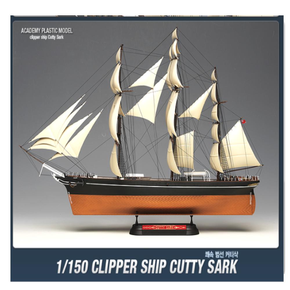 1/150,1/350 Корабль-клипер CUTTY SARK Academy NIB14403 Король парусников Cutty Sark + ПО ВСЕМУ МИРУ