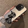 Новый английский импортный чехол для мобильного телефона iphone17 Apple 16promax/15 противоударный 14pro13 Европа и Америка