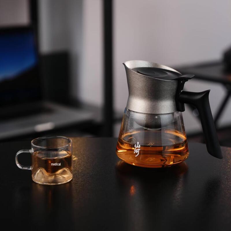 Qiwei Glass Tea Infuser Pot