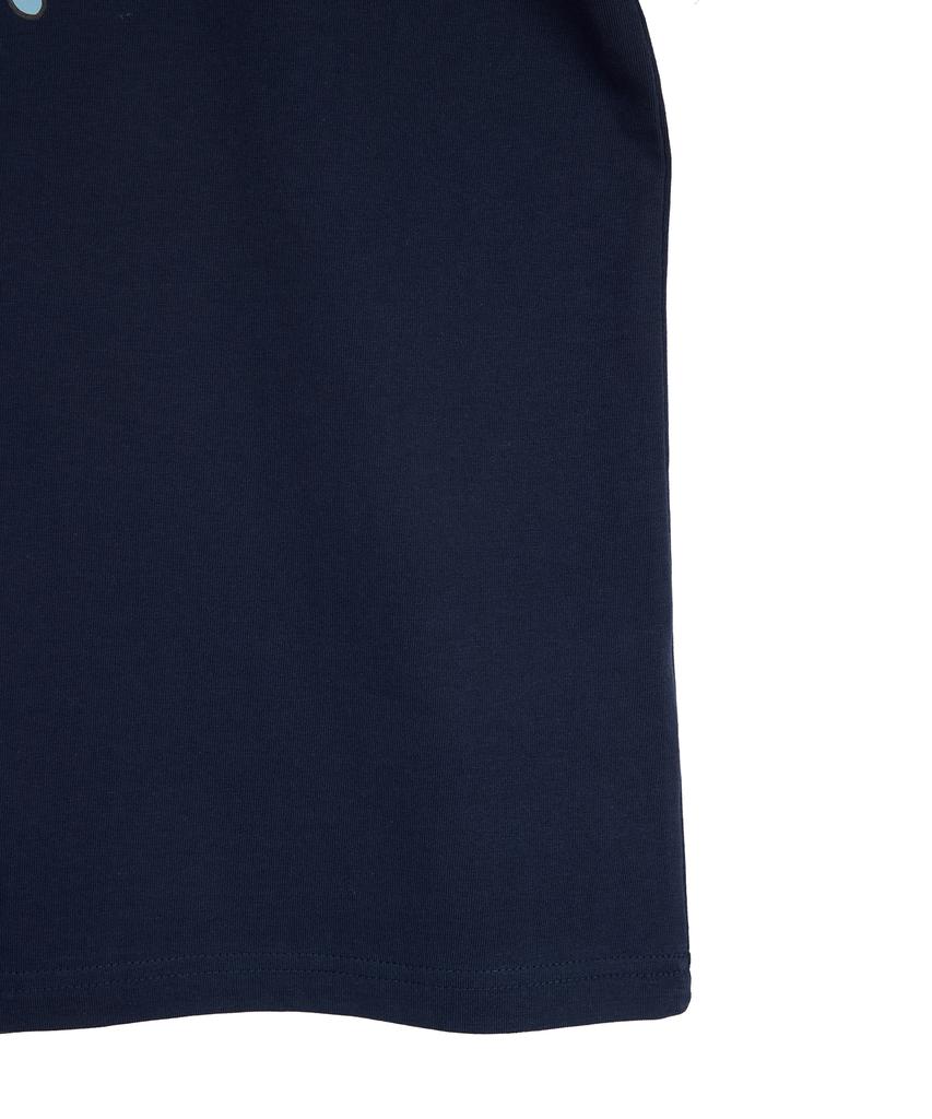 1011 GALLERY Gallery Logo T-Shirts - Navy