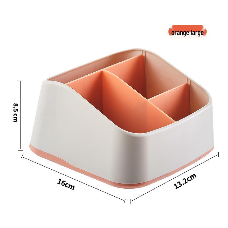 Настольный органайзер для канцелярских принадлежностей с отделениями для маркеров, скрепок, скоб, ластиков и зарядных кабелей