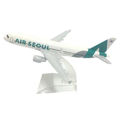 16 см Литой Металлический Модель Самолета Korean Air Seoul Airlines A380, JEJUAIR Force One Модель Самолета Игрушка для Рождественского Подарка Домашний Декор