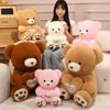 Cartoon Hug Teddy Bear Doll Plush Toy Love Hug Bear Doll Girl Ragdoll Birthday Gift