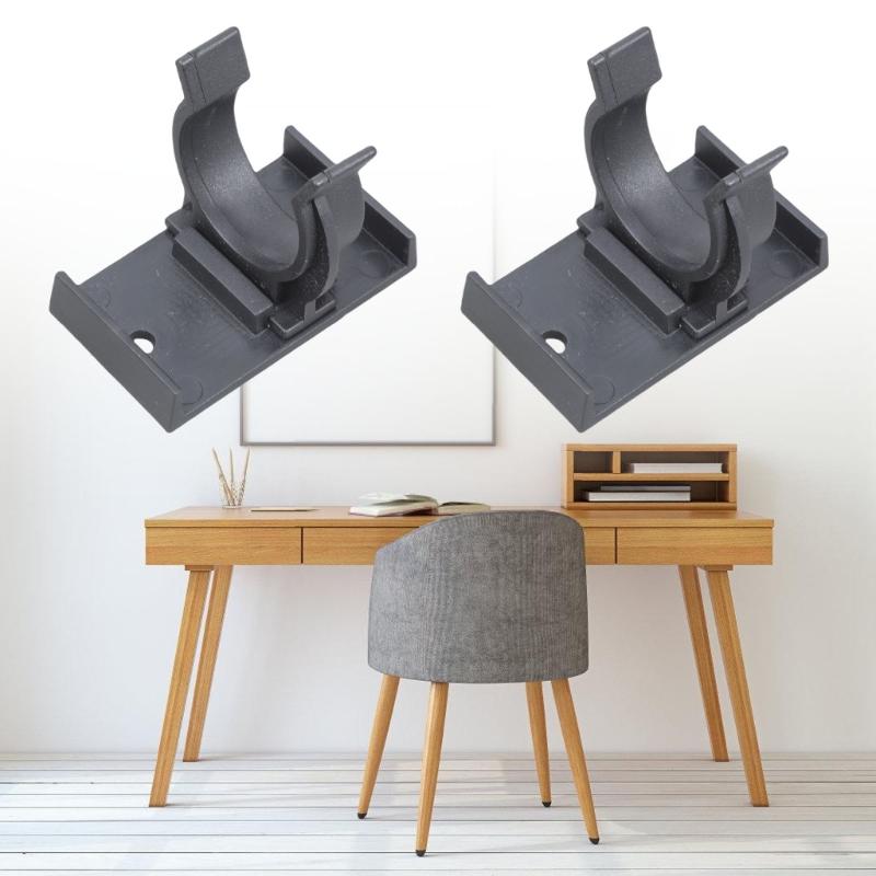 20Pcs Cabinet Kick Buckle Furniture Leg Plinth Clip Plastic Furniture Leveling Feet Clip for 32-42mm Kitchen Feet