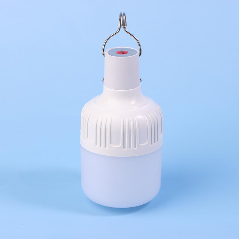 20/40/80/100W Usb Rechargeable Led Bulb Camping Light Hanging Tent Work Light Portable Emergency Bulb For Garden Outdoor