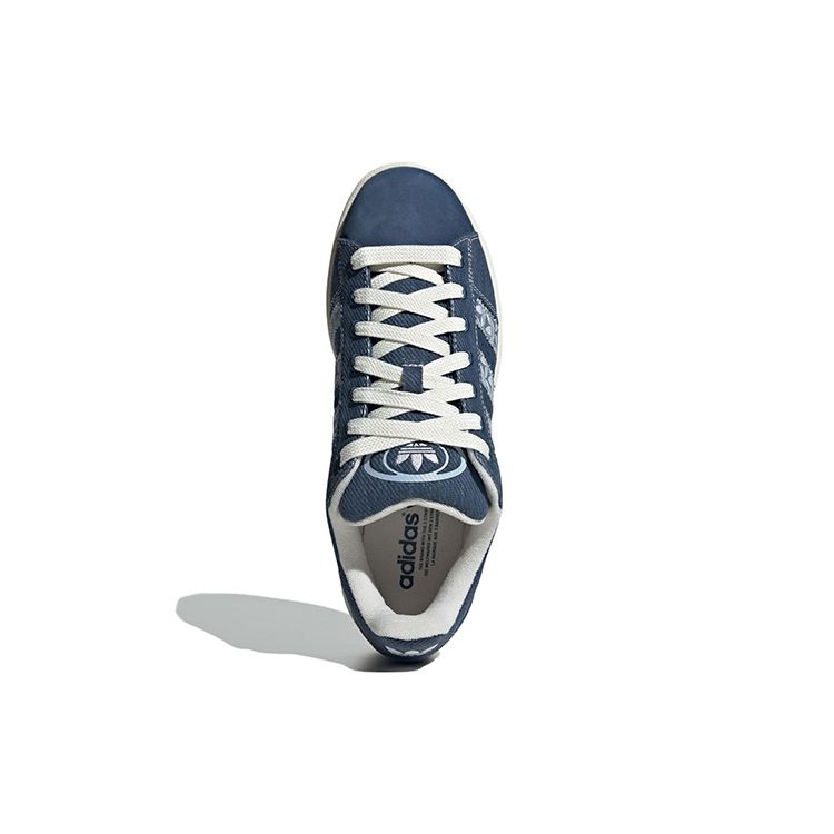 adidas Кроссовки унисекс с трилистниками в стиле кампуса 00-х, синие, Pantone, поставщик цвета IE2217