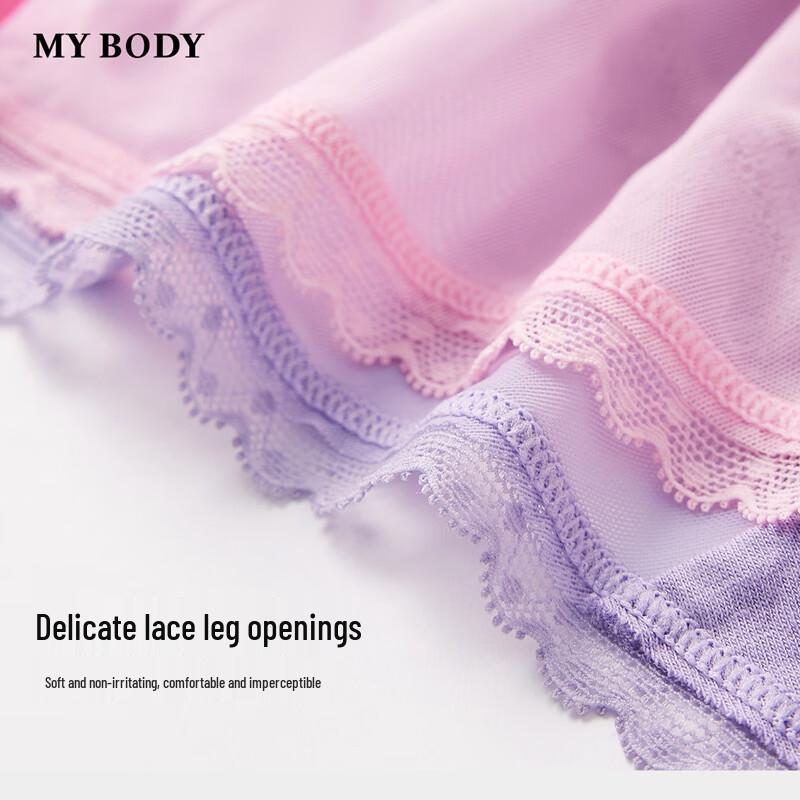 Трусы-слипы с низкой посадкой из чувственной сетки Mybody