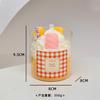 Unique Gifts Cute Handmade Strawberry Creative Dessert Candles Natural Sweet Cupcake Scented Candle With Glass Jar