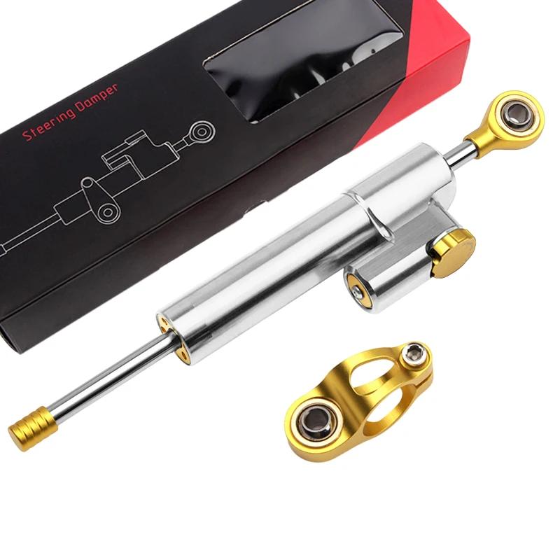 Steering Damper Applicable Motorcycle Steering Stabilize Damper Bracket Mount Modified FOR CFMOTO 450SR 2023 2024 Accessories