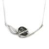 [N3084] - Gray 'Sissi' Designer Necklace
