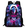 Stranger Things Printed Backpack Stranger Things5 Student School Bag Cartoon Lightweight Front Bag Backpack