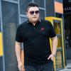 Tide Fat Men's Summer Fat Plus Size Short-sleeved Polo Shirt Business Casual Half-sleeved Body Shirt Middle-aged Bottoming Shirt
