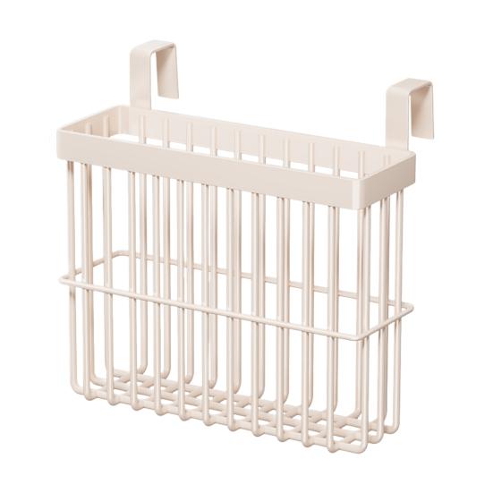 Подвесная корзина за дверью Органайзер для дверцы кухонного шкафа Настенная самоклеящаяся корзина для хранения