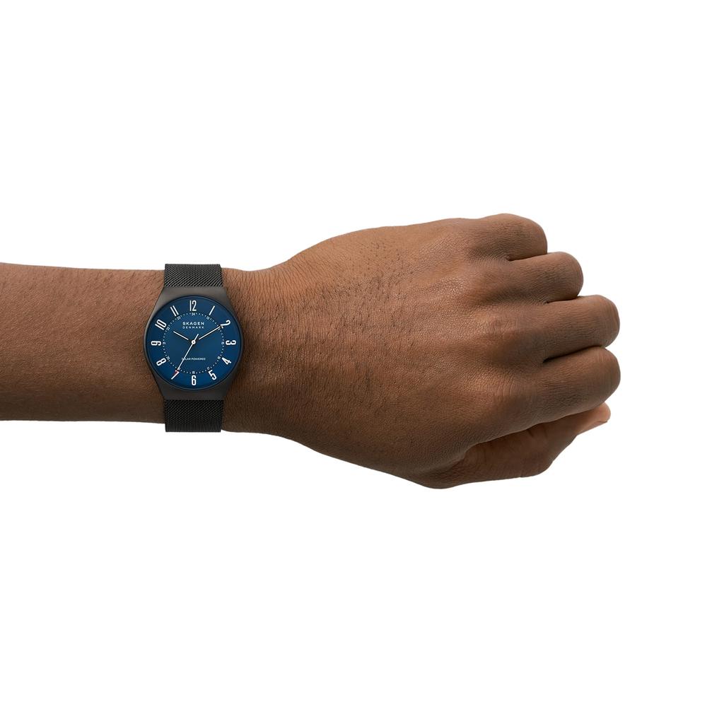 Часы GRENEN SOLAR POWERED SKW6837 Черные [Skagen] Мужские