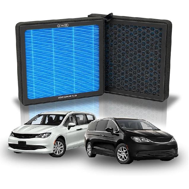Cabin Air Filter CF11671 Fits RAM 1500/2500/3500 (2016-2025), 4500/5500 (2016-), Jeep Wagoneer (-2025), Mazda CX-7 (2007-2012), Honeycomb Structure,