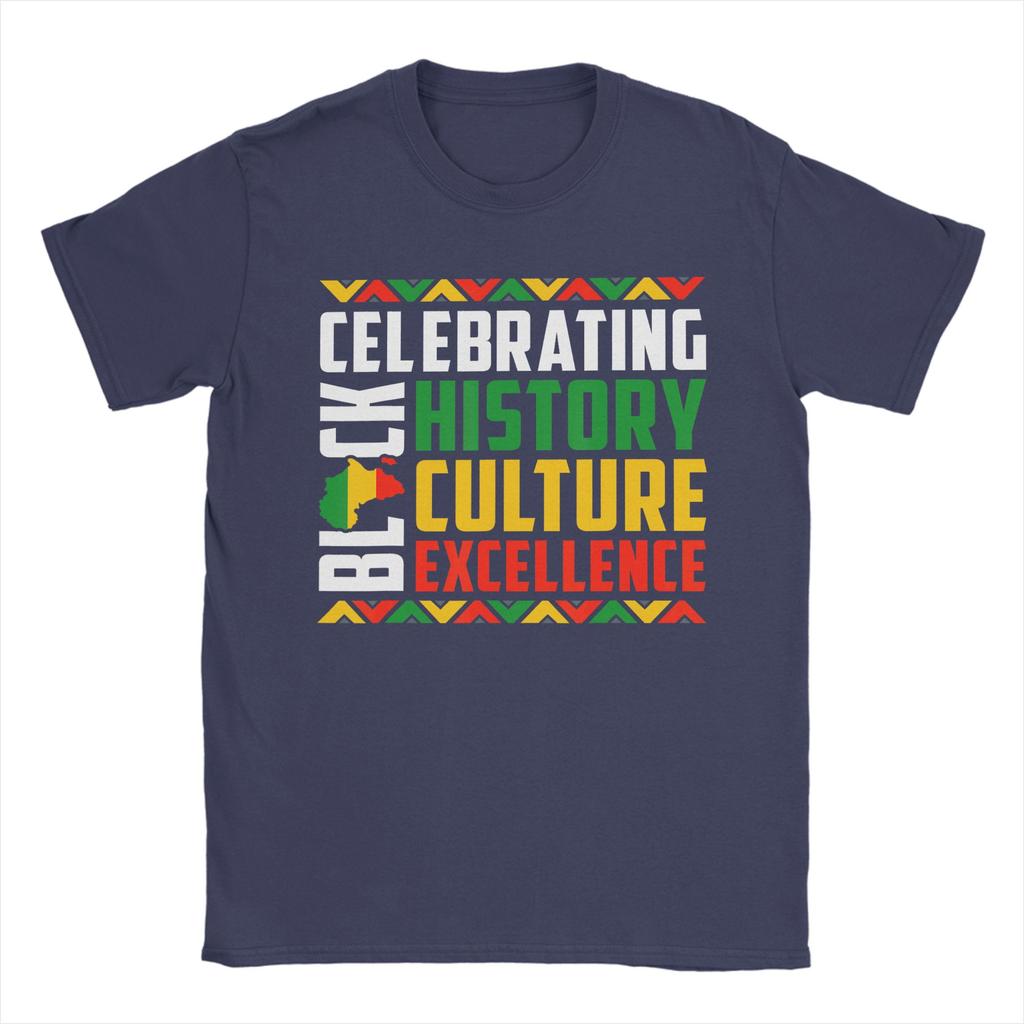 Celebrating Black History Month Afro African 100 Cotton T Shirt For Adult Summer Streetwear Plus Size Dropshipping Tops