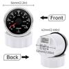 7 Colors Backlight Water Temp Gauge Fuel/Water Level Gauge Oil Press 52mm Gauge For Marine Boat Car Truck Auto Parts 12V 24V