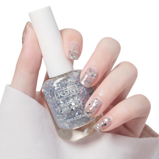 Изысканный лак для ногтей, не вызывающий раздражения, на водной основе, легко окрашивается