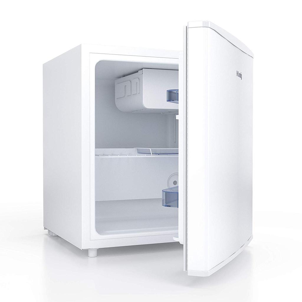 H.Koenig Fgx480 Mini Electric Fridge with a Capacity of 45 Liters, with Freezer Compartment, 50 W, White