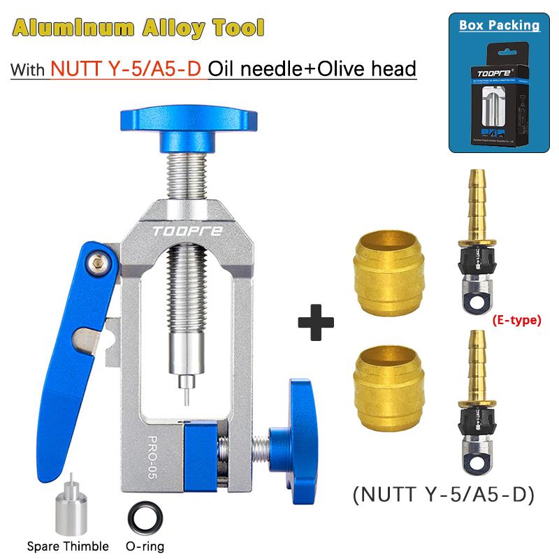 TOOPRE Hydraulic Disc Brake Oil Needle Tools Driver Hose Cutter Cable Olive Connector Insert For NUTT Y-5 A5-D SRAM BH59 BH90