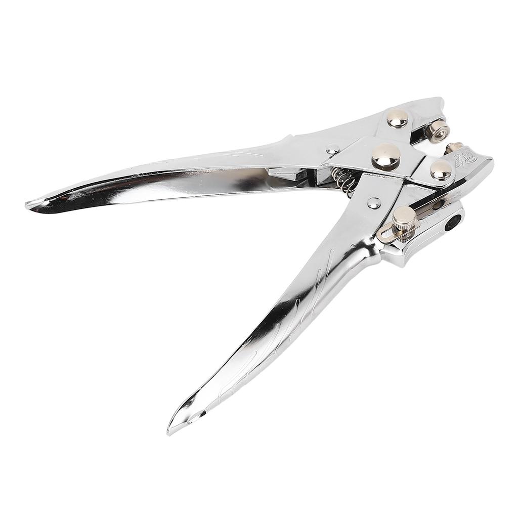 5mm Eyelet Hole Puncher Labor Saving Manual Grommet Pliers Punching Tool A4 Paper 30 Sheets